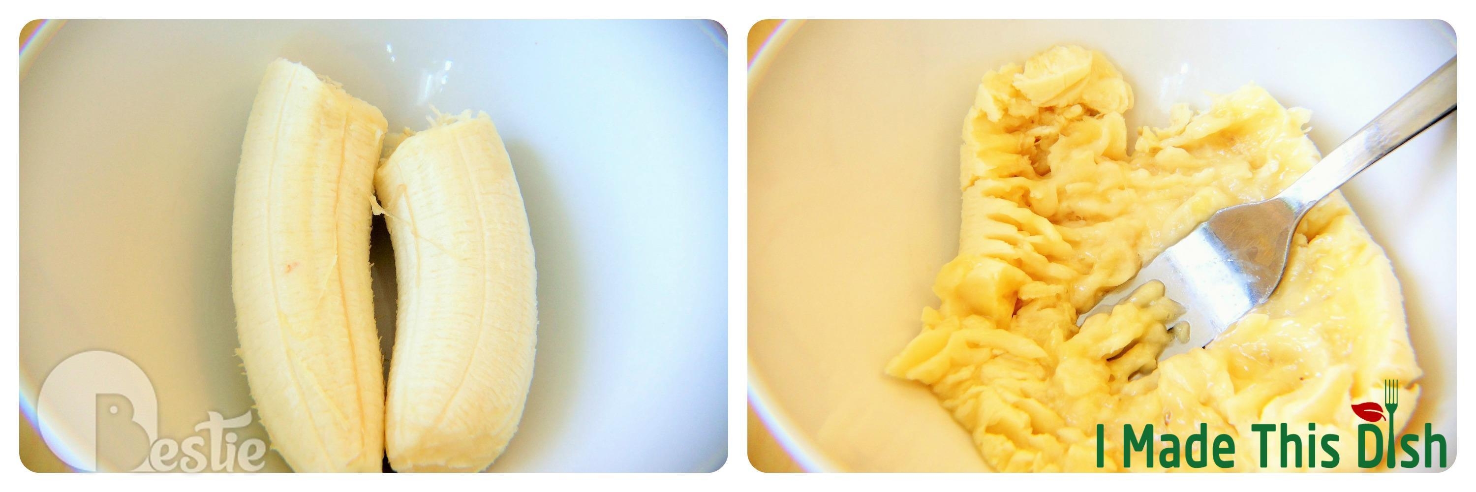 Làm bánh pancake 2 nguyên liệu trong vòng