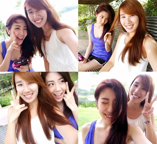 Bestie anh selfie