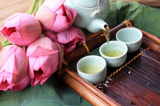 Thưởng trà hoa - thú vui tao nhã tốt cho sức khỏe