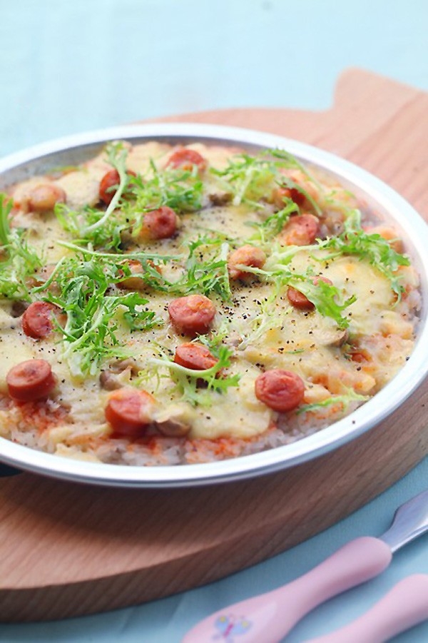 Biến tấu cơm nguội thành Pizza giòn thơm - bạn đã thử chưa?