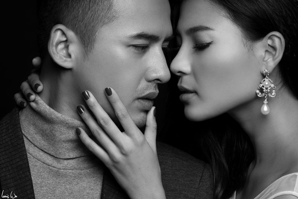 Lương Thế Thành-Thúy Diễm lãng mạn với ảnh cưới đen trắng