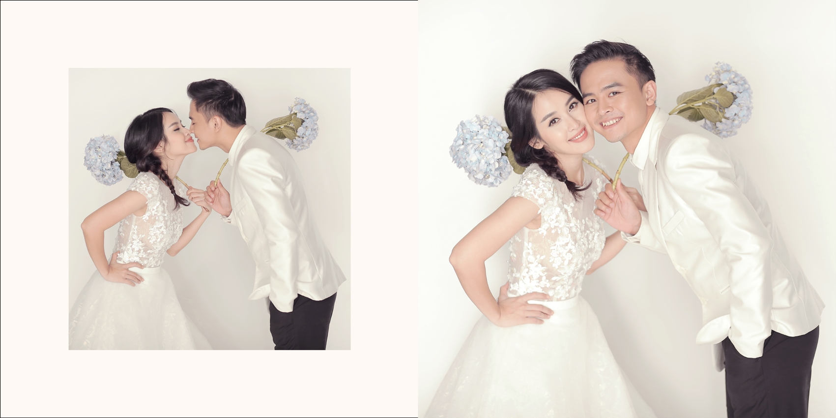 Cô dâu Tú Vi lộ hình xăm ấn tượng trong bộ ảnh cưới
