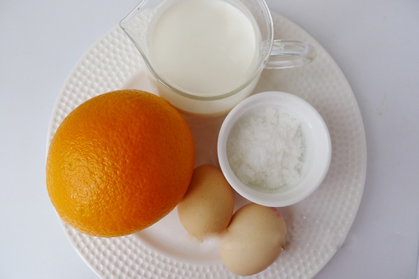 Trổ tài làm bánh flan cam thơm nức mũi