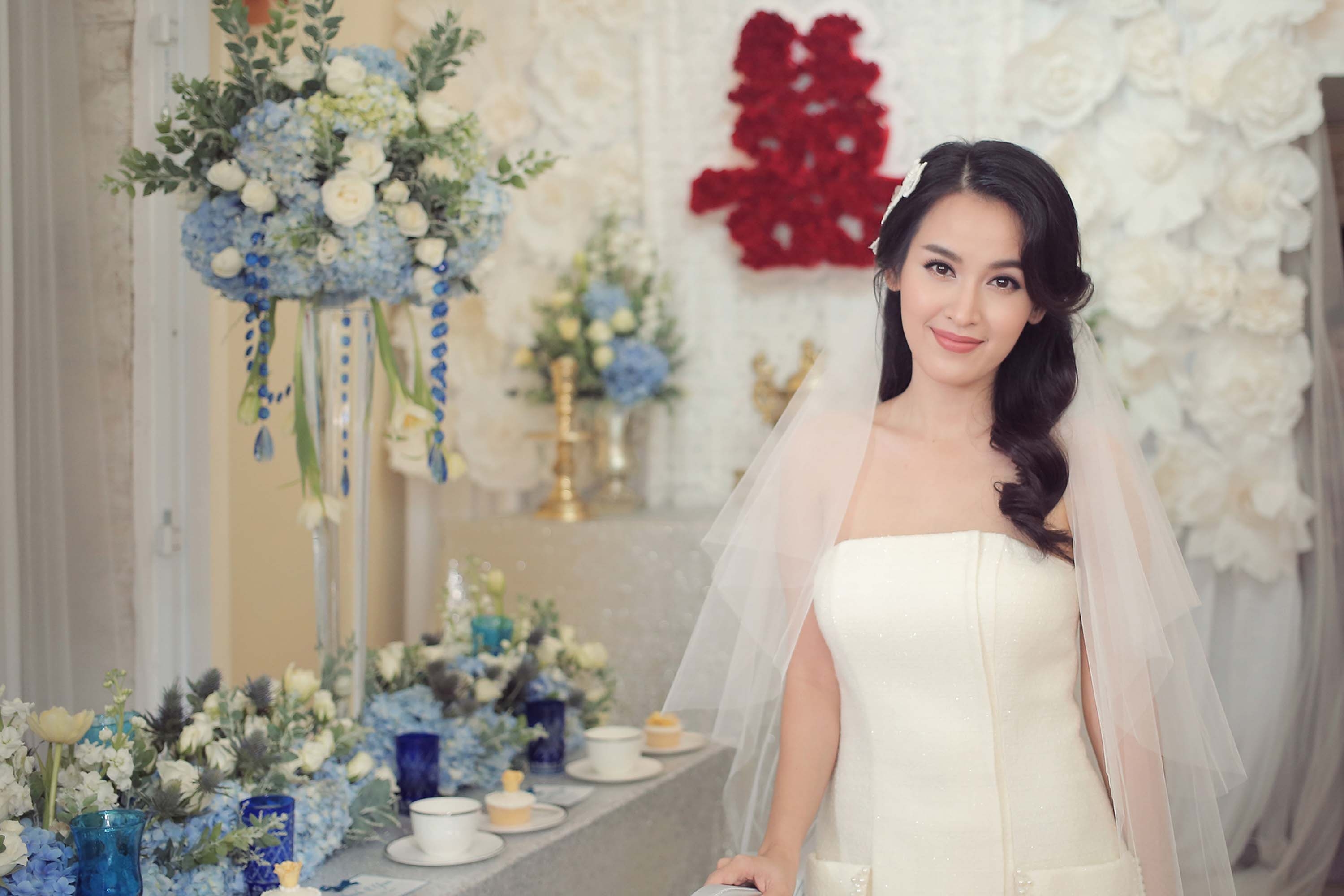 Khoảnh khắc đẹp trong đám cưới Tú Vi - Văn Anh