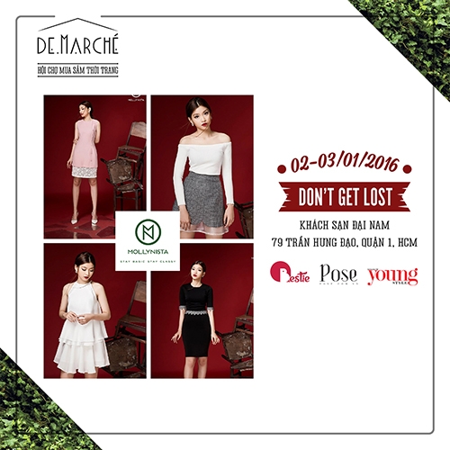 DeMarché - Cảm hứng hội chợ theo phong cách mới