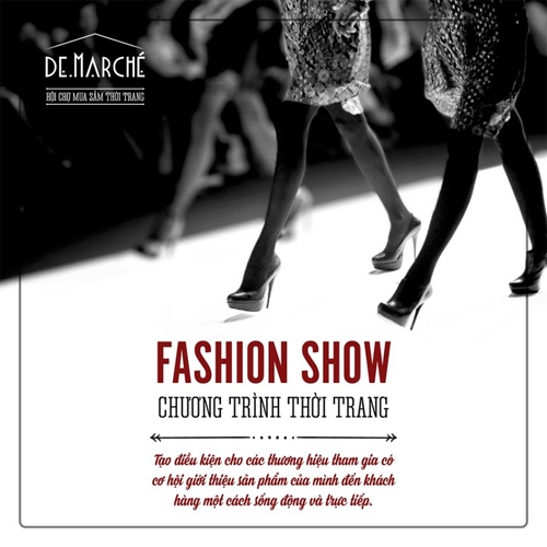 DeMarché - Cảm hứng hội chợ theo phong cách mới