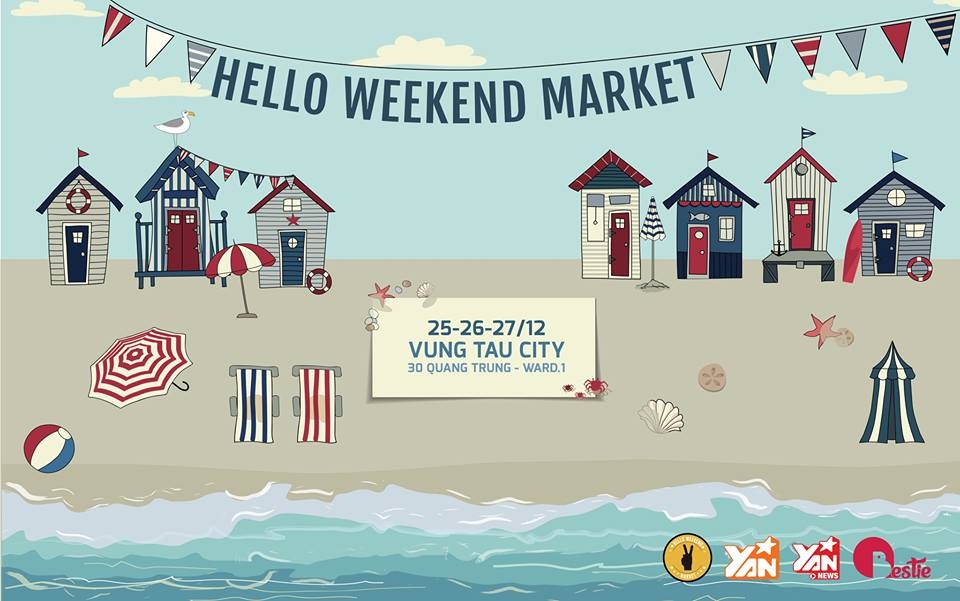 Shopping cuối năm cùng Hello Weekend Market tại Vũng Tàu