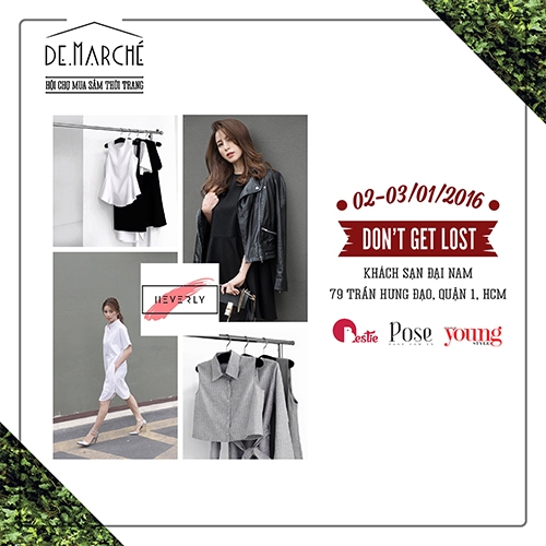 DeMarché - Cảm hứng hội chợ theo phong cách mới