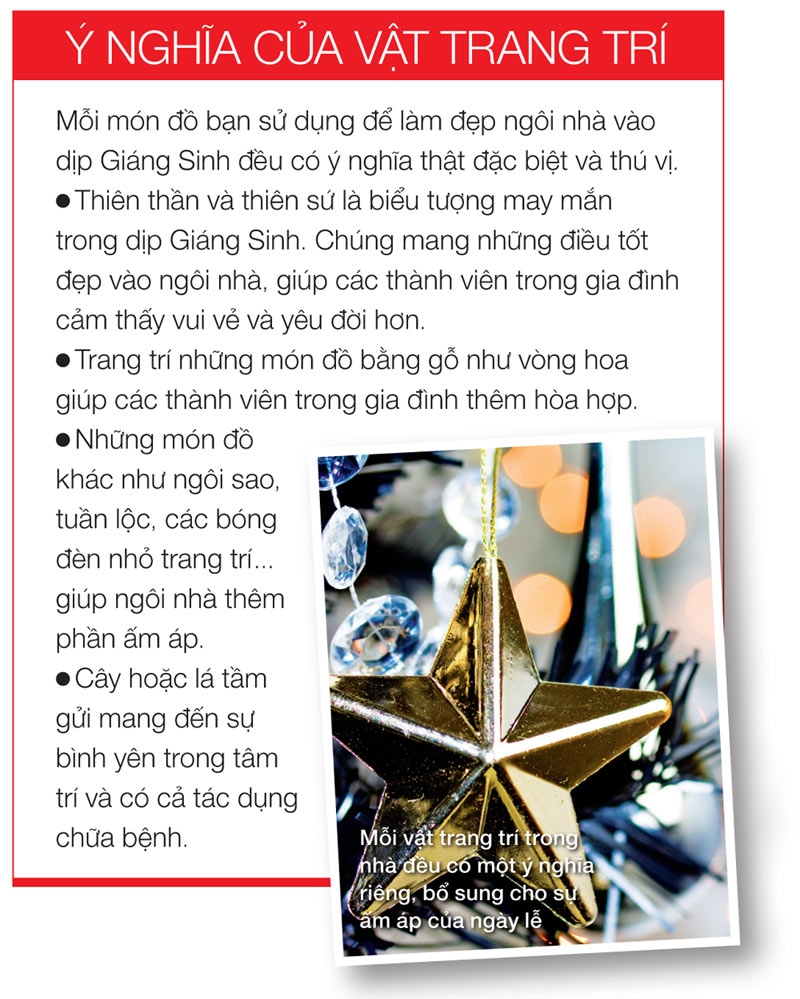Trang trí Giáng Sinh sao cho hợp phong thủy?