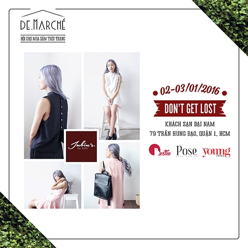 DeMarché - Cảm hứng hội chợ theo phong cách mới