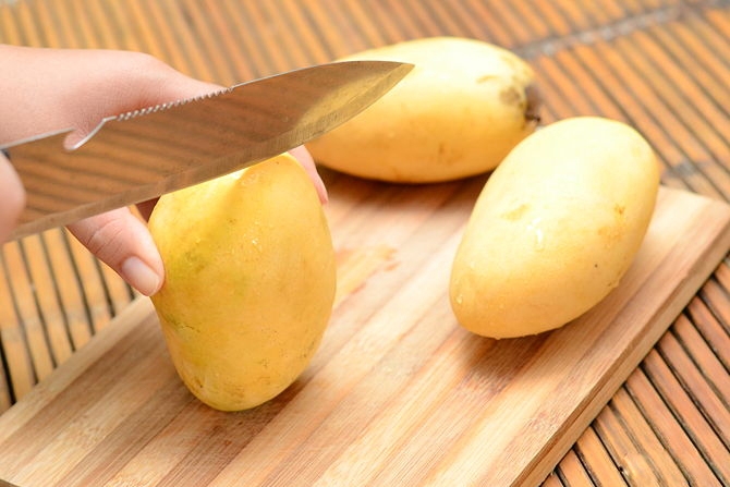 Làm bánh xoài lạnh không cần lò nướng