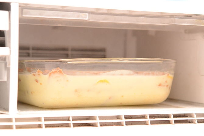 Làm bánh xoài lạnh không cần lò nướng