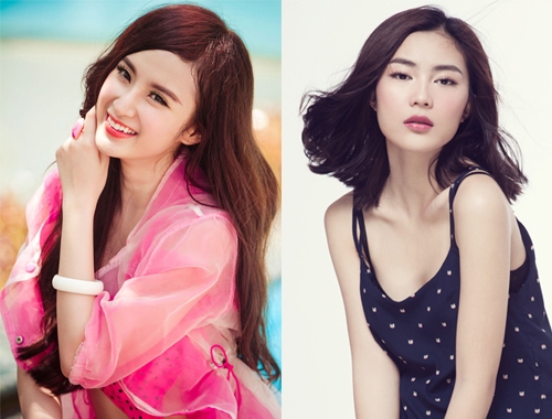 Hotgirl và các nữ nghệ sĩ cùng tuổi - ai đẹp hơn ai?