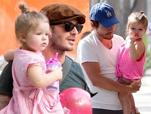 Những kiểu tóc cho bé gái xinh như Harper Beckham