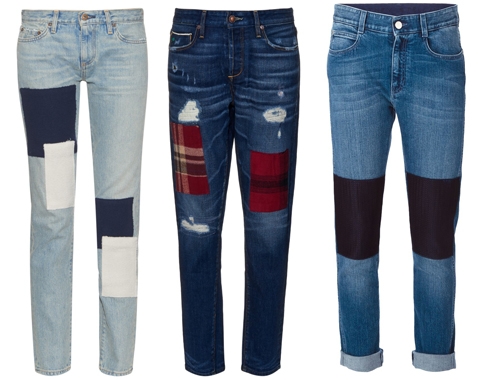 Hô biến quần jeans cũ thành mới và độc