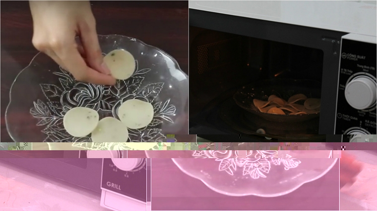 Chiên bánh phồng tôm không dùng dầu chỉ trong 1 phút
