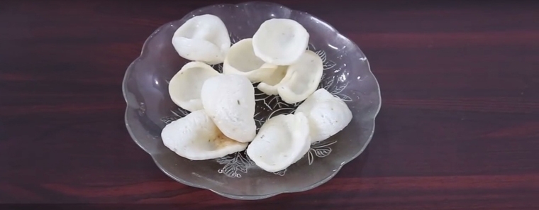 Chiên bánh phồng tôm không dùng dầu chỉ trong 1 phút