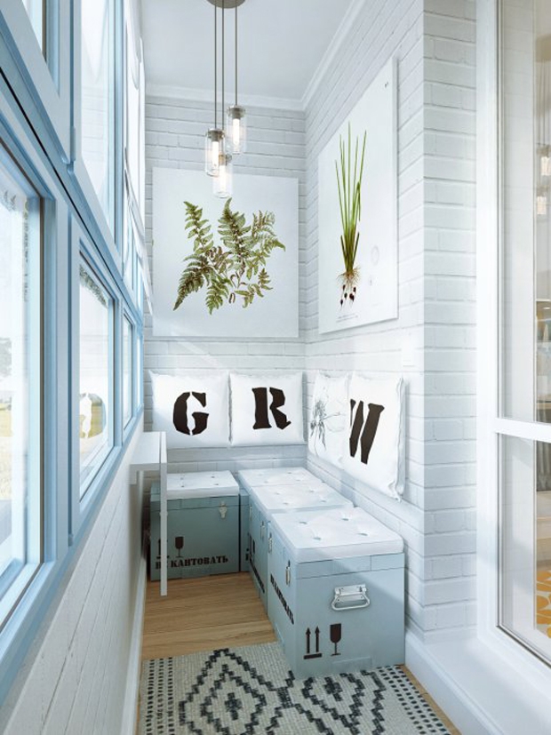 Căn hộ 45m2 nhẹ nhàng, cuốn hút