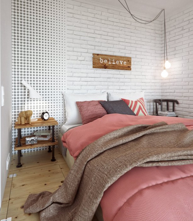 Căn hộ 45m2 nhẹ nhàng, cuốn hút