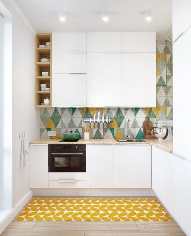 Căn hộ 45m2 nhẹ nhàng, cuốn hút