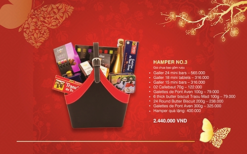 Trọn sắc xuân – Đón lộc vàng cùng quà tết Chocolate Graphics