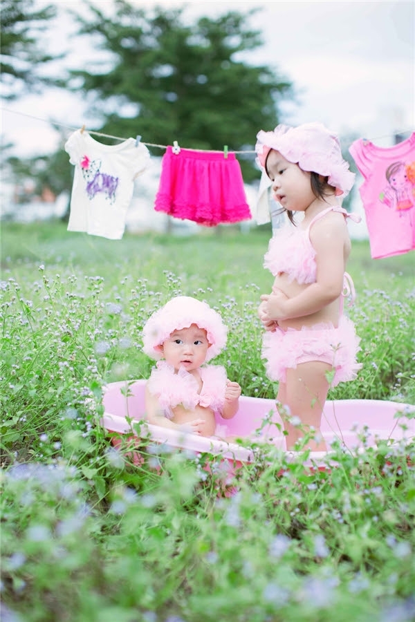 Các nhóc tì nhà Lý Hải kéo nhau đi “giải nhiệt” cuối năm