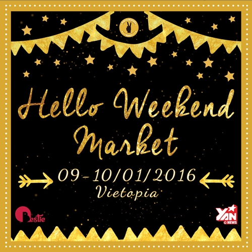 Bắt kịp xu hướng thời trang đón Tết cùng Hello Weekend Market