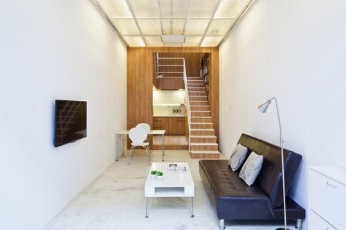 Nhà ống 30m2 ở Sài Gòn trồng cây trên mái đẹp miễn chê