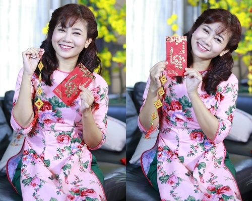 Vẻ đẹp rạng ngời của “Gái một con” Mai Phương tại phim trường