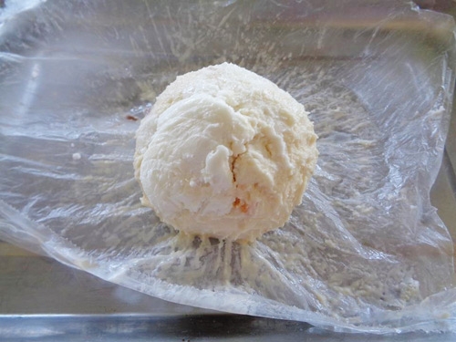 Trổ tài làm kem chiên