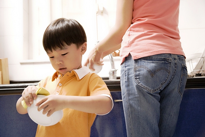 dạy con tự lập