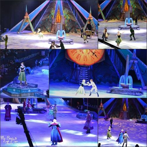 Sân khấu băng Disney đẹp ngỡ ngàng qua ống kính fancam