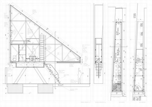 Phát sốt với thiết kế siêu thông minh của căn nhà có mặt tiền 1m