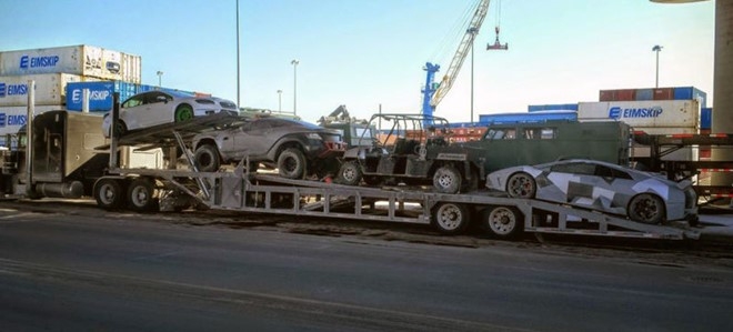 Lộ diện dàn siêu xe trong Fast & Furious 8