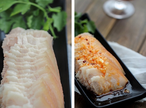 Thịt ba chỉ sốt tỏi - món ăn đơn giản nhưng ngon