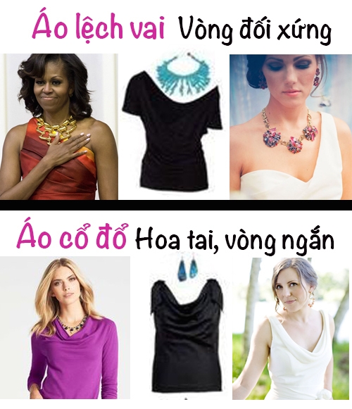 Áo nào chọn vòng cổ kiểu đó