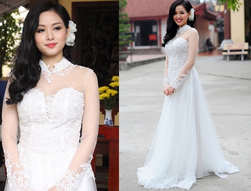 Các nghệ sĩ Việt chọn trang phục nào trong ngày rước dâu