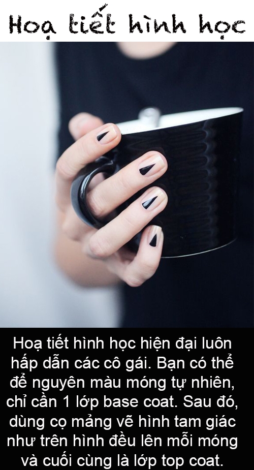 Mẫu móng siêu đẹp cho nàng lười chỉ với 5 phút thực hiện