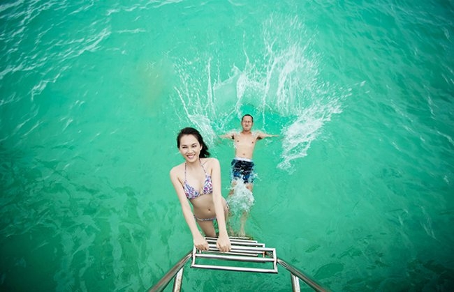 Dàn mỹ nhân Việt sở hữu ảnh cưới bikini ''nóng rẫy''