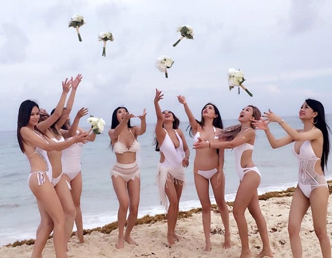 Dàn mỹ nhân Việt sở hữu ảnh cưới bikini ''nóng rẫy''