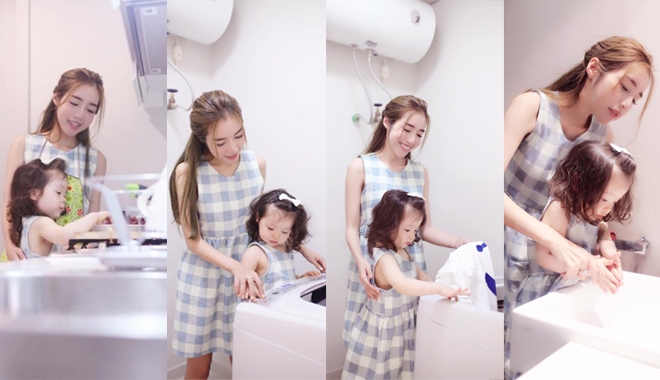 Xem cách Elly Trần dạy Cadie thành một cô con gái hoàn hảo như thế nào