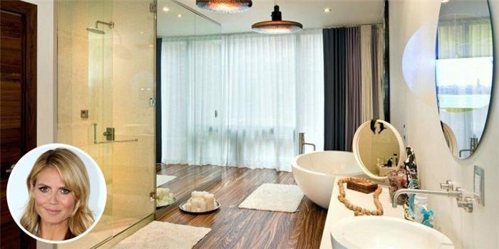 Ngất ngây với phòng tắm siêu sang của các ngôi sao nổi tiếng