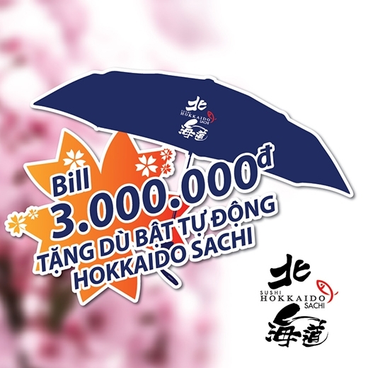 Chào hè sôi động với hàng ngàn quà tặng từ Sushi Hokkaido Sachi