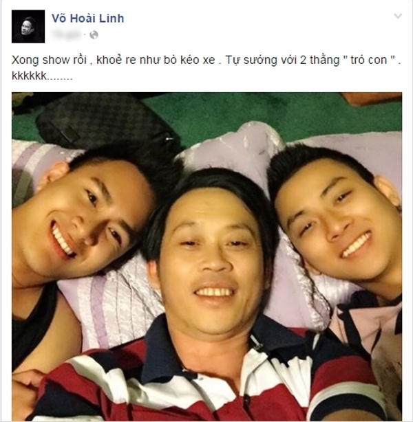 Con trai Hoài Linh được thừa hưởng điều gì từ bố?