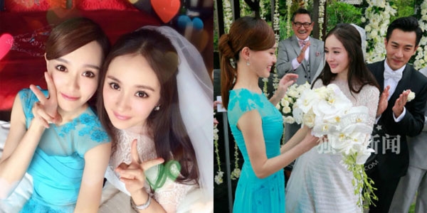 Đường Yên là người bạn thân duy nhất trong giới giải trí được mời tới tham dự đám cưới của Dương Mịch - Lưu Khải Uy.