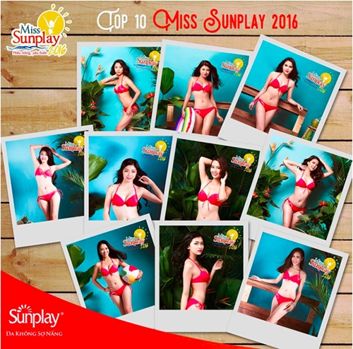 Top 10 Miss Sunplay khoe sắc rực rỡ trong bộ hình bikini