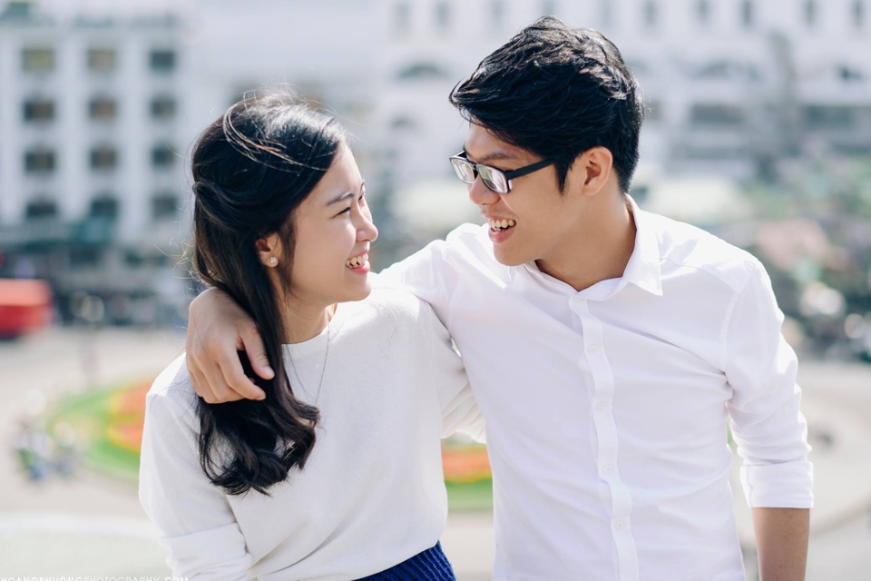 Ảnh cưới không thể tình hơn của cặp đôi yêu ngay từ cái nhìn đầu tiên
