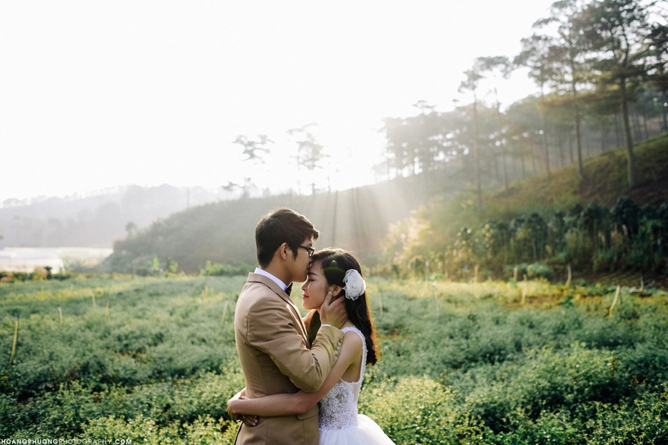 Ảnh cưới không thể tình hơn của cặp đôi yêu ngay từ cái nhìn đầu tiên