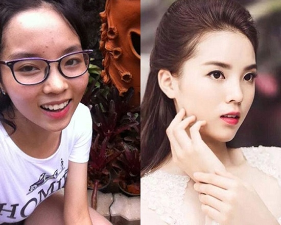"Phát hoảng" với nhan sắc sao Việt khi không trang điểm
