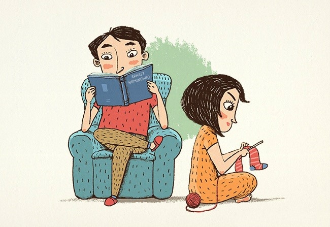 Họ không kè kè với nhau 24/24 mà luôn tôn trọng không gian riêng của mỗi người.